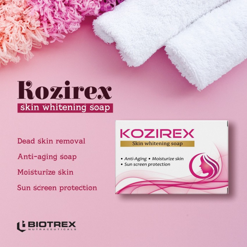 Kozirex Skin Whitening Soap Pack of 6 Price in India Buy