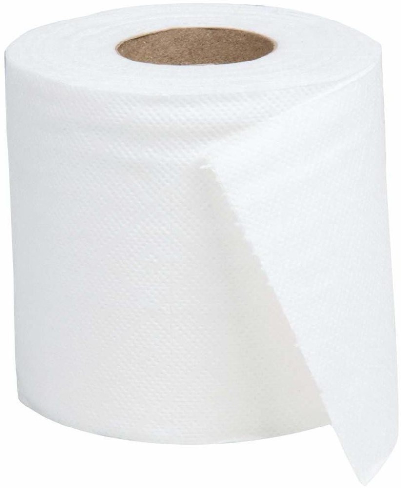 PVA Clean & Hygienic 2 Ply Soft Toilet Tissue Paper Rolls Toilet
