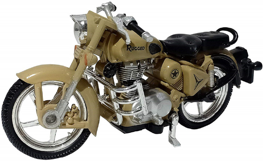 Quit X Rugged Bullet Bike Toy Model for Kids Brown Pack of 1