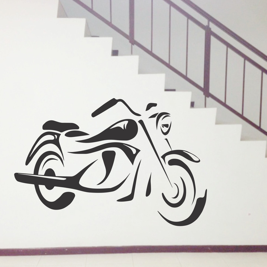 StickMe Macho Bike Bullet Decorative Creative Colorful