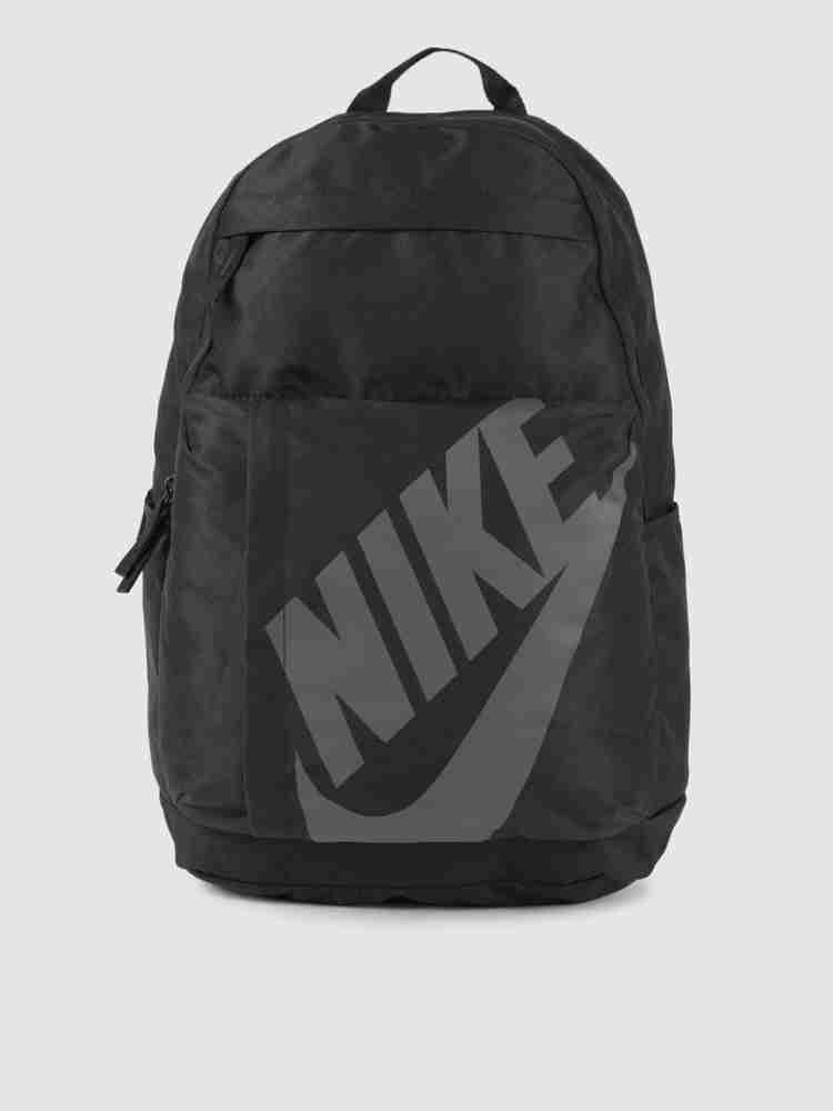 NIKE Unisex Brand Logo Backpack 30 L Backpack Black Price in India Flipkart