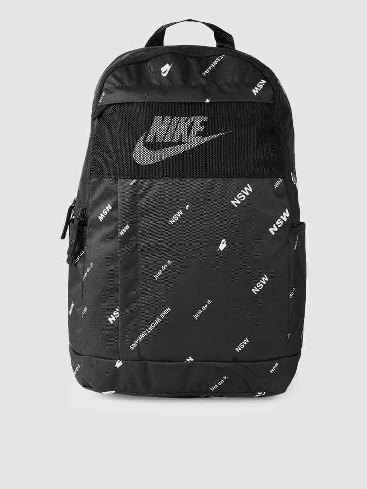 NIKE Unisex Brand Logo Backpack 23 L Backpack Black Price in