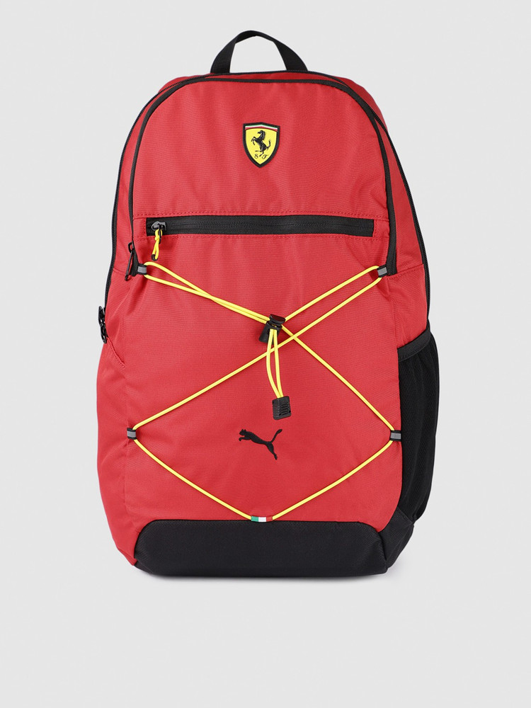 PUMA Unisex SF Fanwear Backpack 23 L Laptop Backpack Red Price in India Flipkart