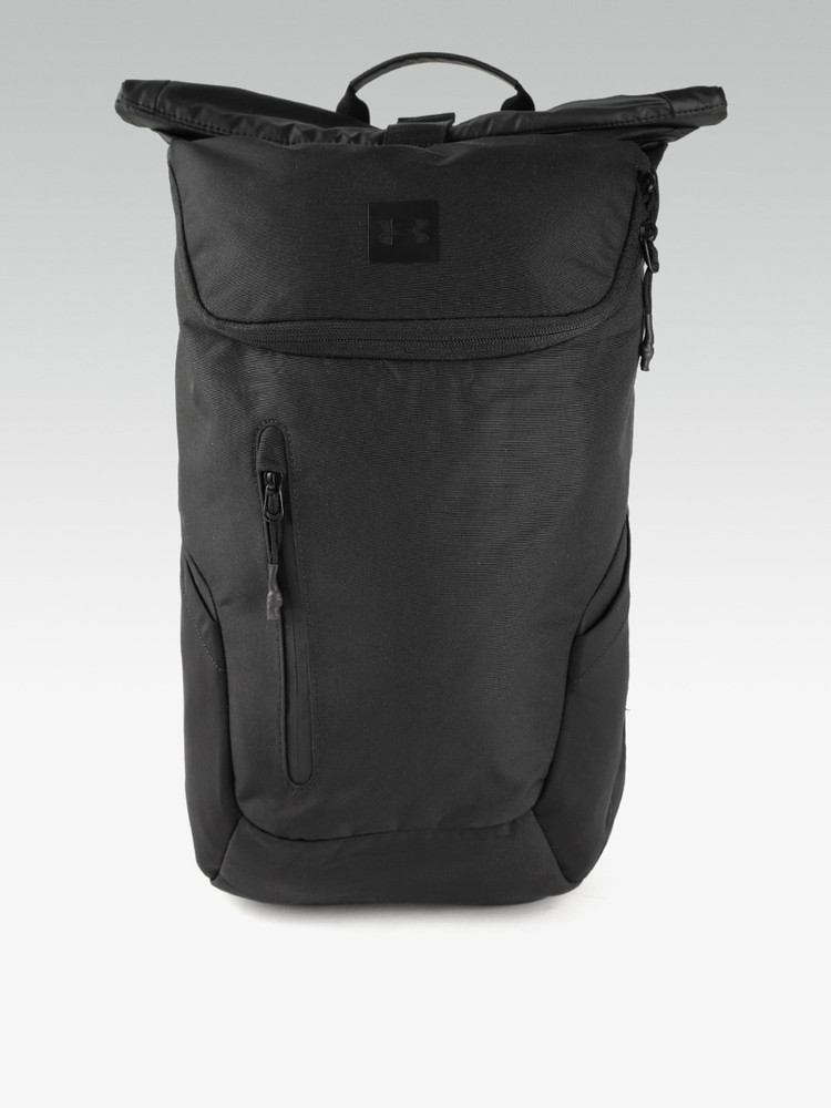 UNDER ARMOUR Sportstyle Rolltop Backpack 31 L Laptop Backpack Black Price in India Flipkart