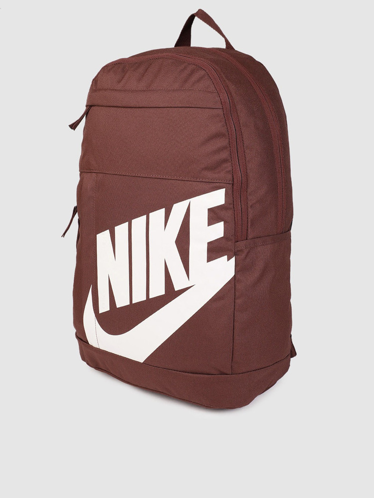 NIKE Unisex Brand Logo Backpack 23 L Backpack Brown Price in
