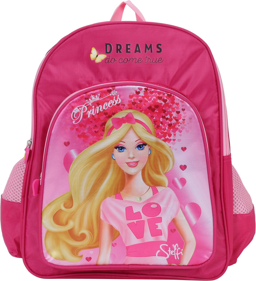 Flipkart Steffi Love Beautiful Life 18 inch School Backpack Bag for Kids Girls Boys Age 8 Waterproof School Bag School Bag