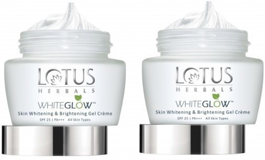 LOTUS Herbals WHITEGLOW Skin Whitening Brightening Gel Cream