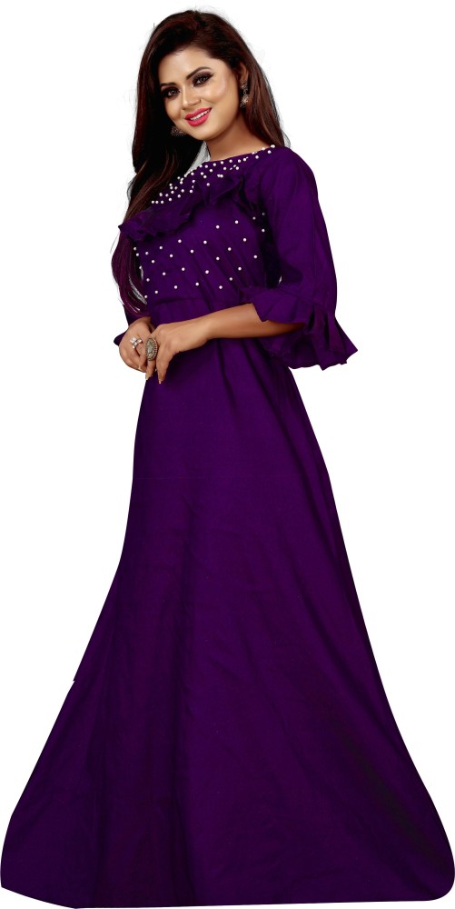 Latest gown on flipkart sale