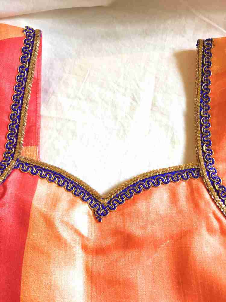 XLDreams 18 Meter Blue color Lace for Saree Blouse Dress Design 18