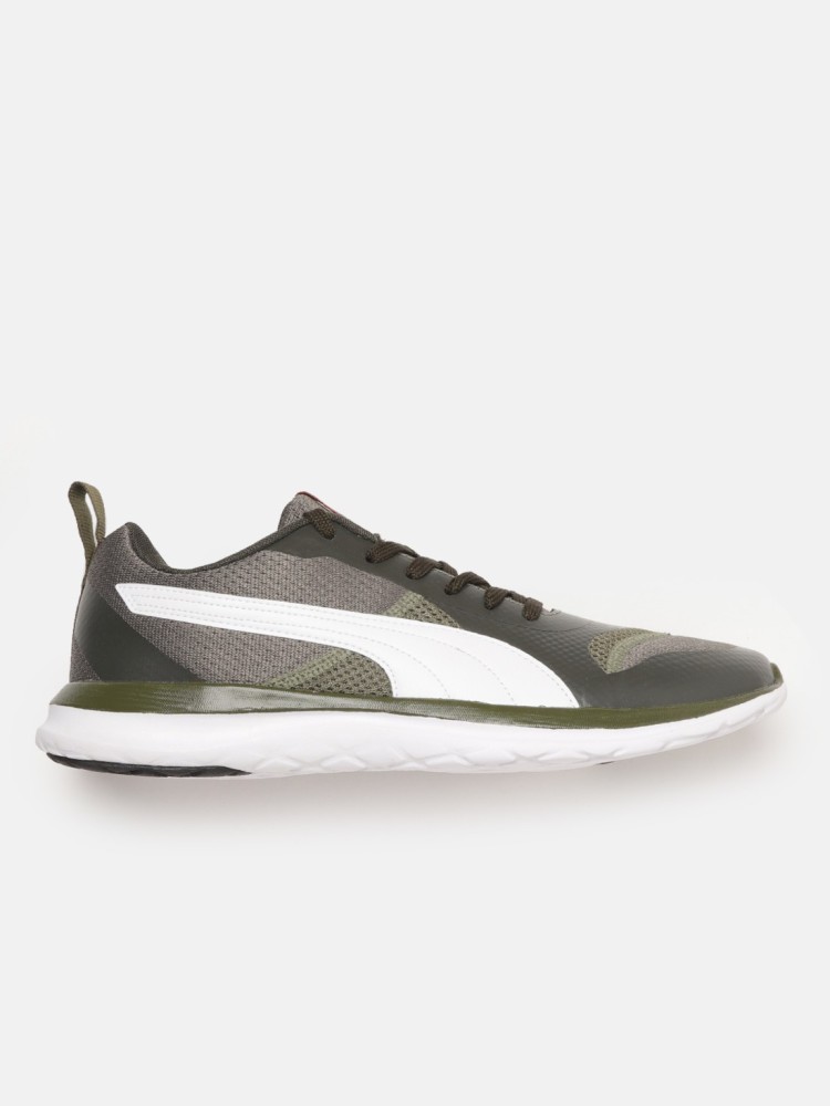 Puma running shoes hot sale olive green