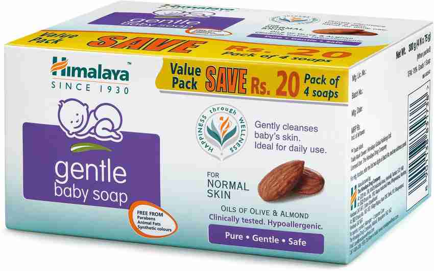 HIMALAYA GENTLE BABY SOAP VALUE PACK Price in India Buy
