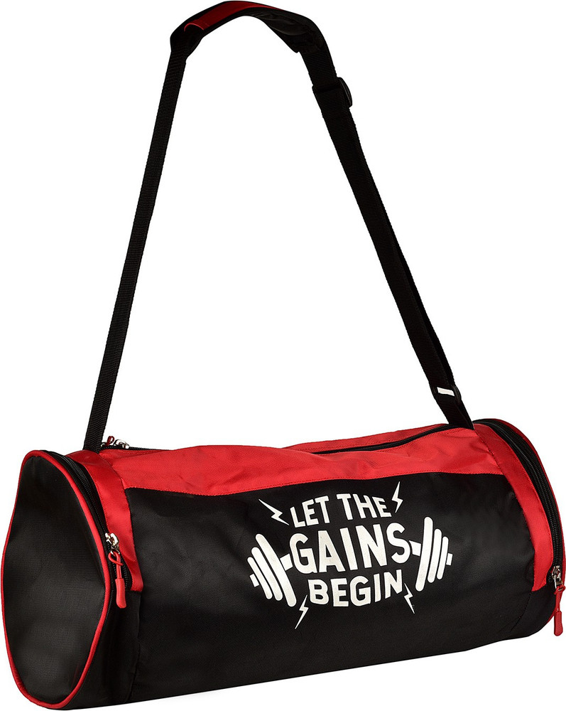 Smartware Let The Gains Begin Fitness Gym Bag Duffel Bag Travel Bag Sports Bag Travel kit Buy Smartware Let The Gains Begin Fitness Gym Bag Duffel Bag Travel Bag Sports Bag Travel kit Online at Best P...