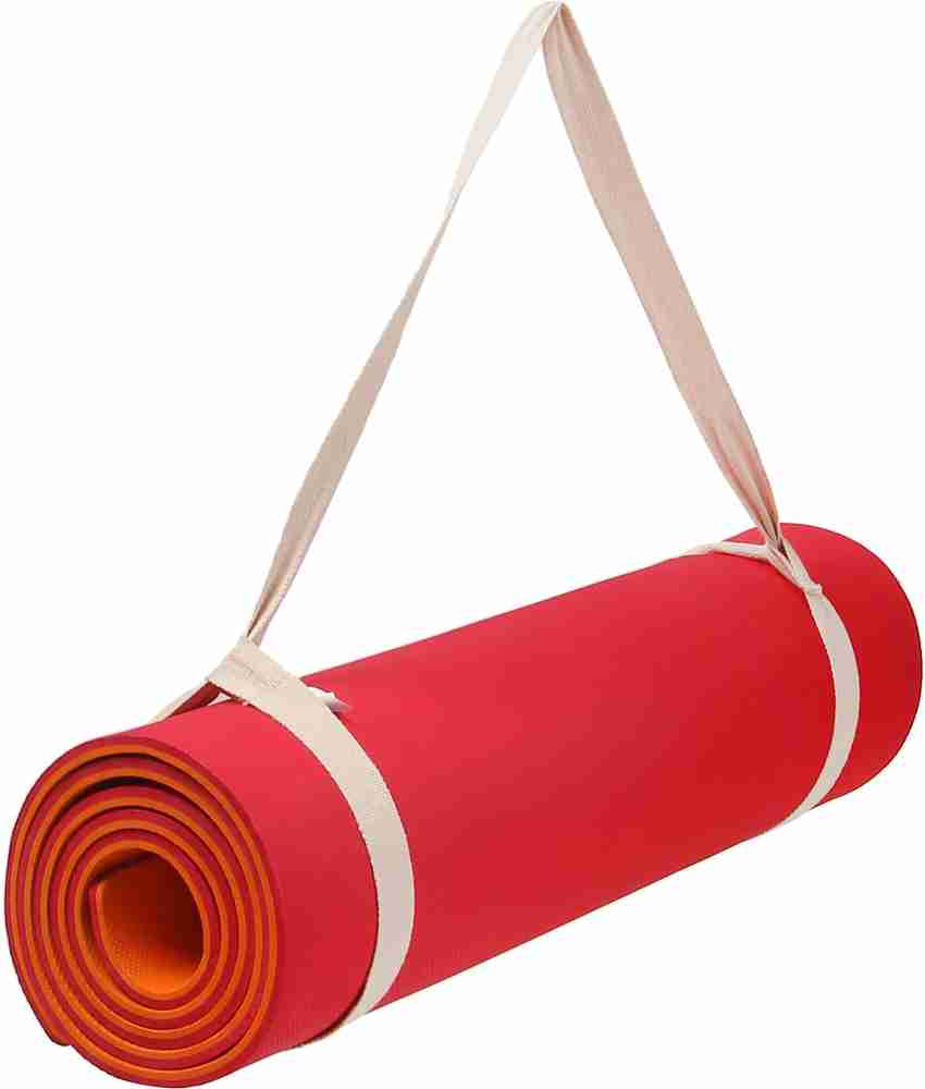 Aerolite TPE Reversible Red Orange 10 mm Yoga Mat Buy Aerolite