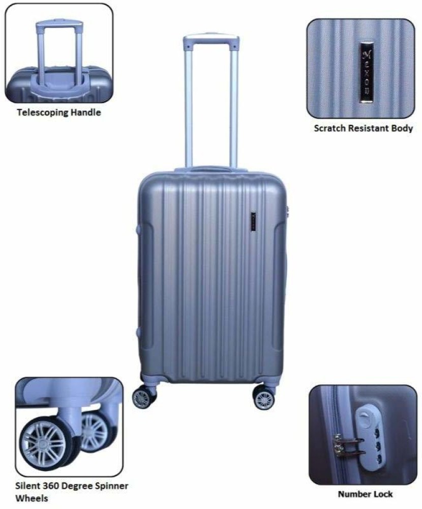 Lightweight Soft Material Blue Colour 20 Inch SJ JIAN 2 Wheel Hand Luggage  – www.zaappy.com