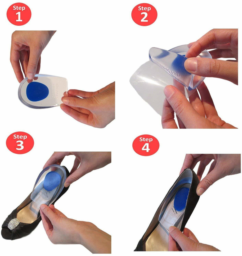 infinitydeal yy cc 08 Purastep Silicone OK 63 Gel Heel Protector Insole Cups PACK OF 1 Insole Buy infinitydeal yy cc 08 Purastep Silicone OK 63 Gel Heel Protector Insole Cups PACK OF 1 Insole Online a...