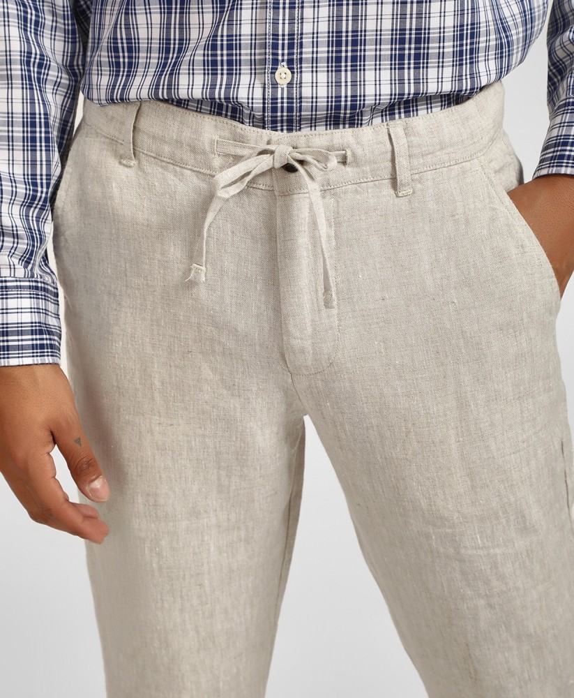 Mens Trousers  Buy Linen Trousers for Men Online with Upto 50 Off  Linen  Club