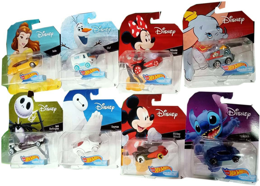 HOT WHEELS Set of 8 Disney Pixar Character Cars 1 64 Collectible
