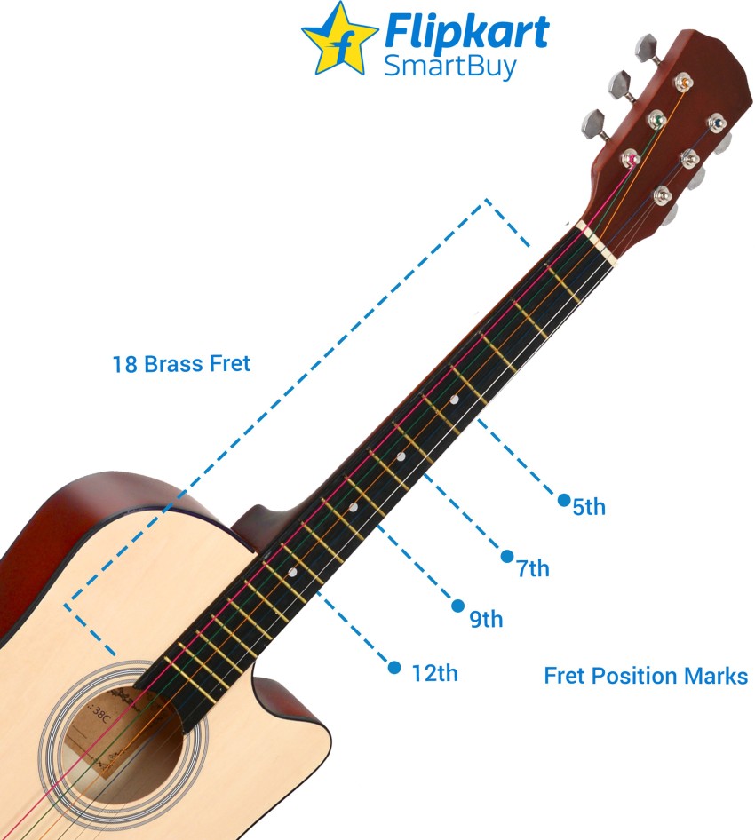 Classical guitar deals price flipkart