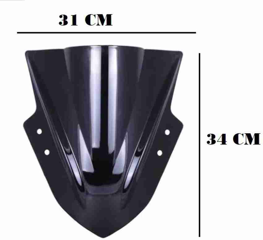 P A WINDSCREEN FOR DOMINOR Bike Headlight Visor Price in India