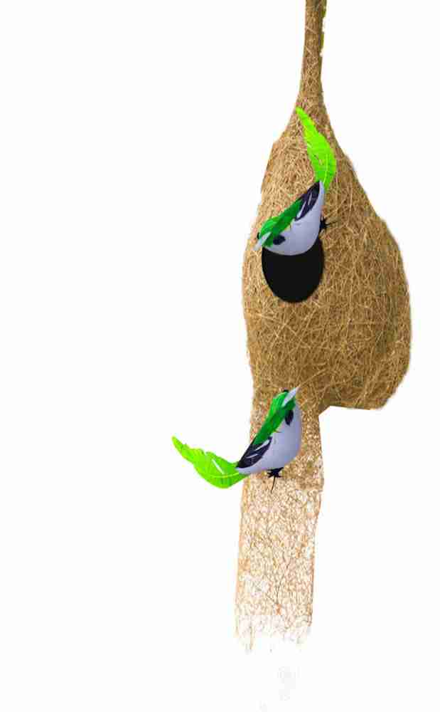 LIVEONCE Dukan real Coir house organic coir bird nest for bird