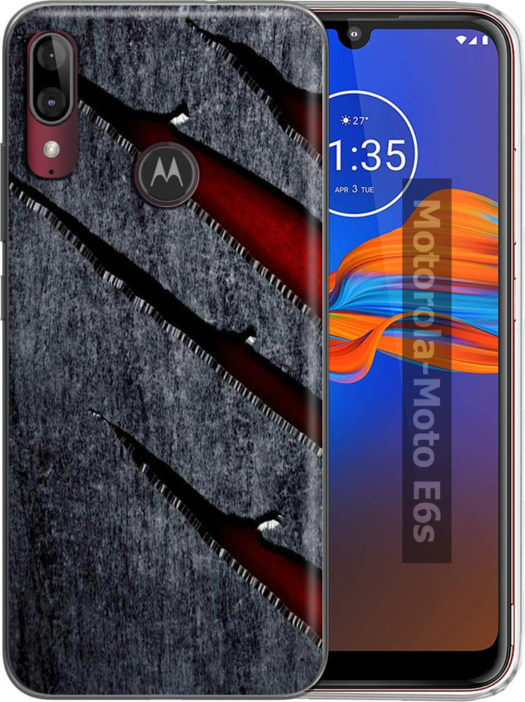 Moto e6s outlet back cover