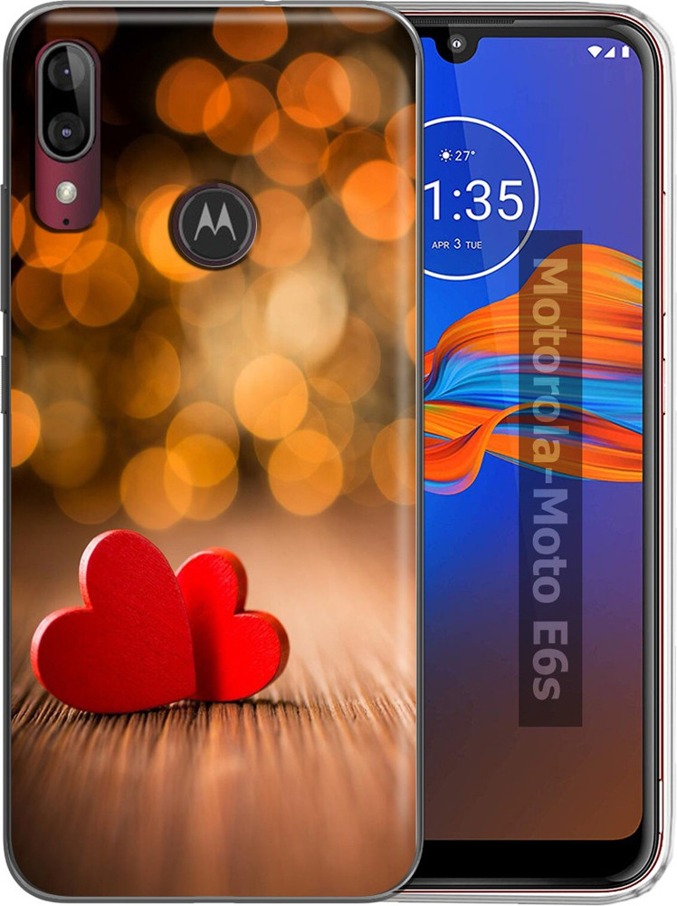Moto e6s back cover sale