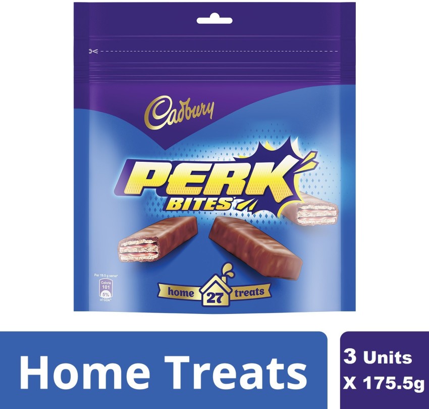 Buy Cadbury Perk Chocolate Home Treats 175.5 g Pack of 3 Bars