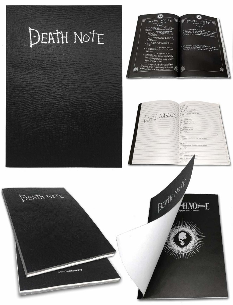 ComicSense Deathnote Book A5 Note Book Deathnote 144 Pages Price in India -  Buy ComicSense Deathnote Book A5 Note Book Deathnote 144 Pages online at