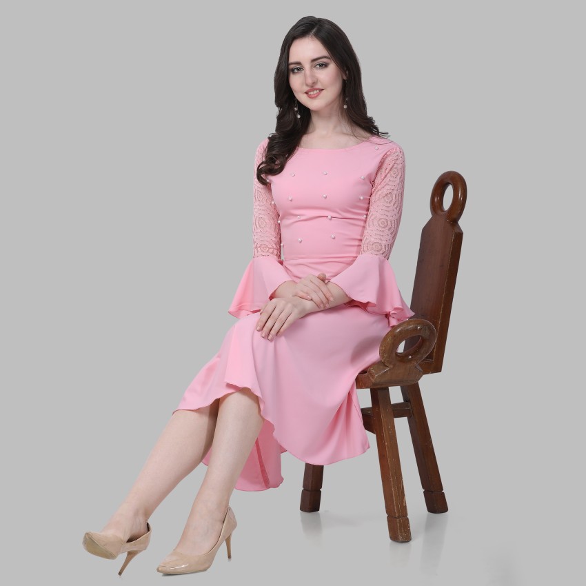 One piece dress 2025 in pink colour