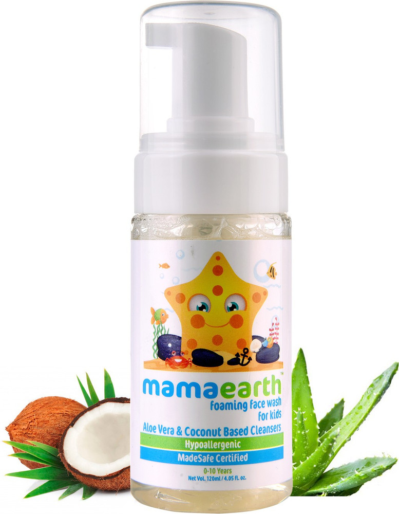 Mamaearth Foaming Facewash for Kids 120ml Face Wash Price in