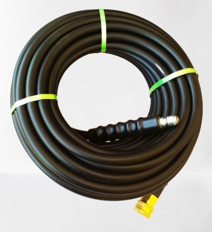 VICTOR High Pressure Thermal PVC Water Hose 15 Mtr. I.D - 9/32 (7.14MM)  Water Pressure - 220 Bar And 3200 PSI , 3/8 QD Fitting Germany Design Hose  Pipe Price in India 