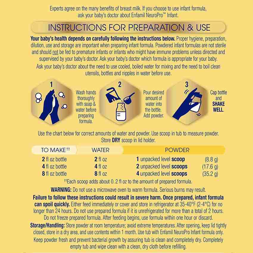 Enfamil NeuroPro Infant Formula Brain Building Nutrition