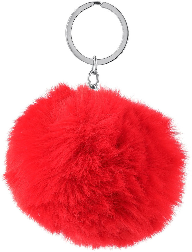 Cute pom hotsell pom keychain