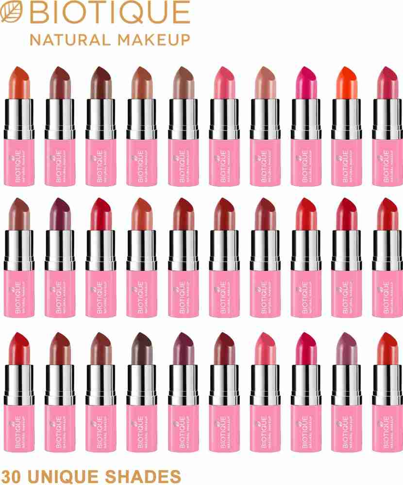 BIOTIQUE Starkissed Moist Matte Lipstick Peony Pink Price in