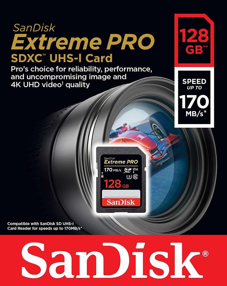 SanDisk Extreme Pro microSDXC UHS-I 128 Go : meilleur prix et