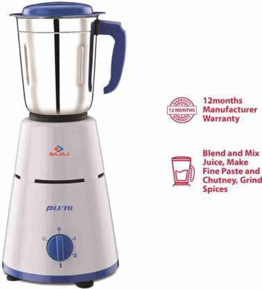 Bajaj pluto top mixer grinder price