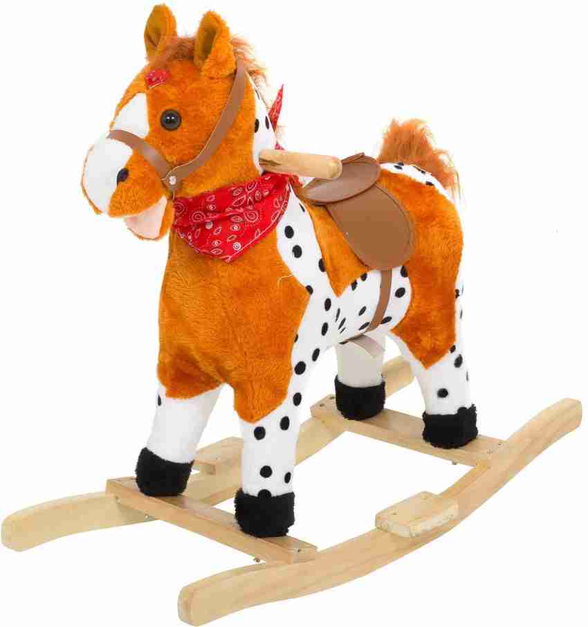 Rocking horse toy wooden 2025