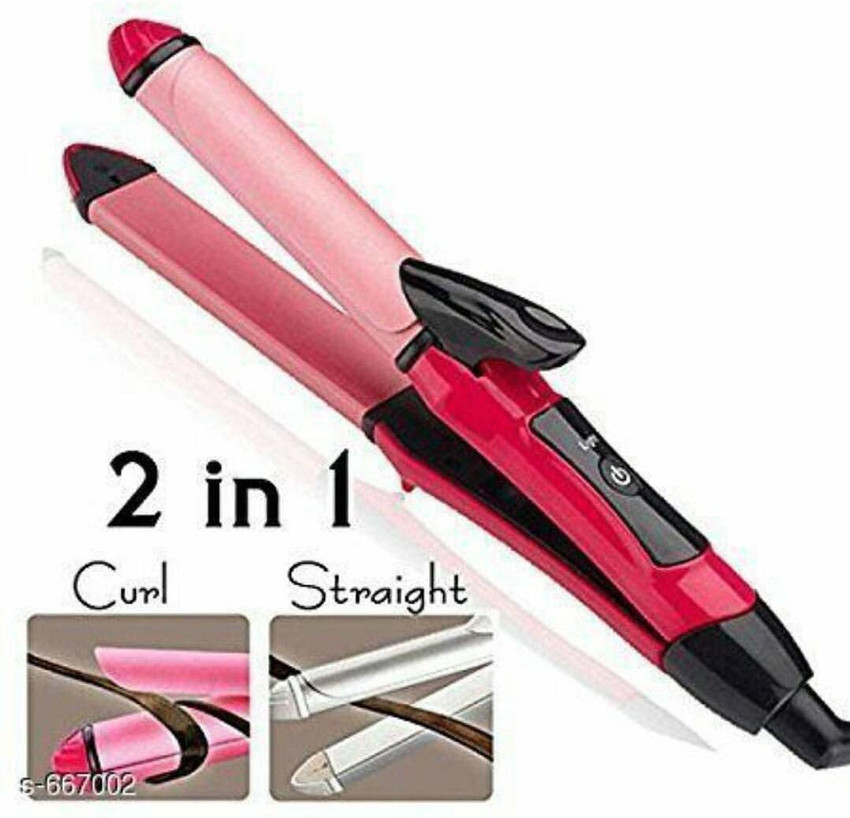 Two in one curler straightener hotsell