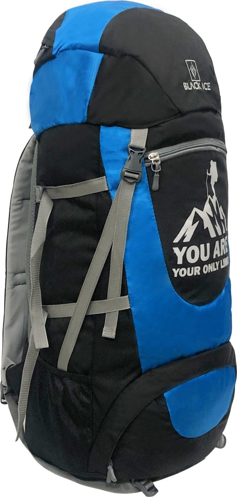 BLACK ICE Gear up, Rucksack, Hiking & Trekking Backpack Rucksack - 70 L  (Royal Blue) Rucksack - 70 L Blue - Price in India