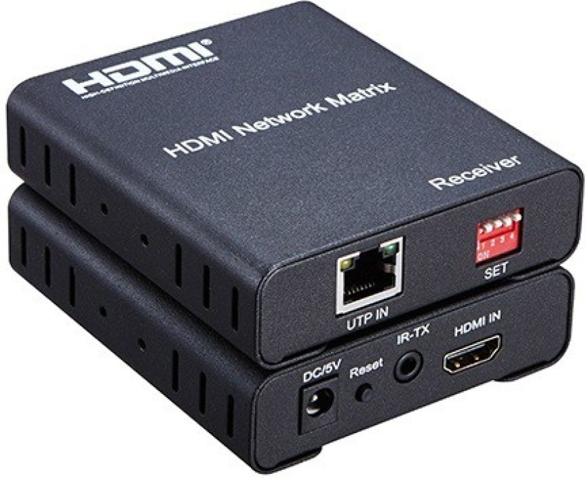 HDMI Extender Over Two Cat5e/Cat6 UTP 30m Cables - Non-Powered - (1080