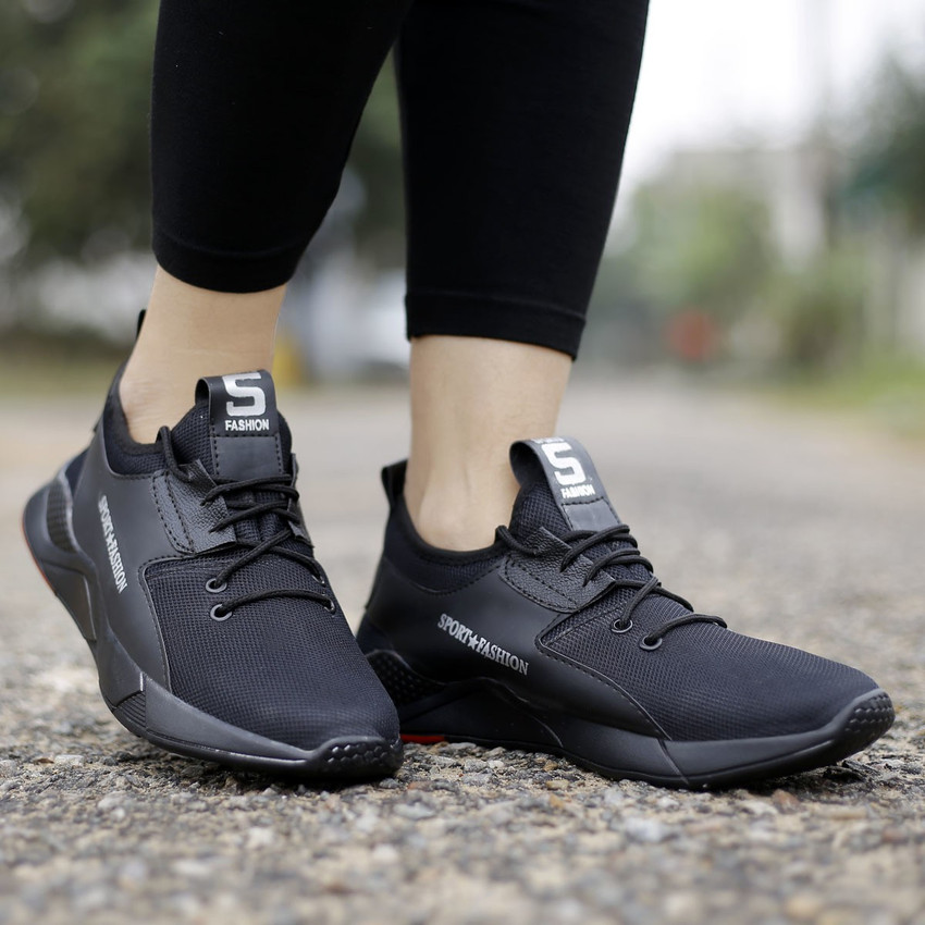 T ROCK VISION Running Shoes For Men Black Running Shoes For Men Buy T ROCK VISION Running Shoes For Men Black Running Shoes For Men Online at Best Price Shop
