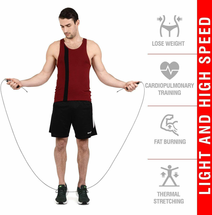 A.K Fitness Jumping Adjustable Skipping Rope for Gym Training