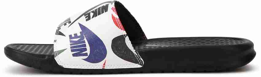 Nike best sale benassi print