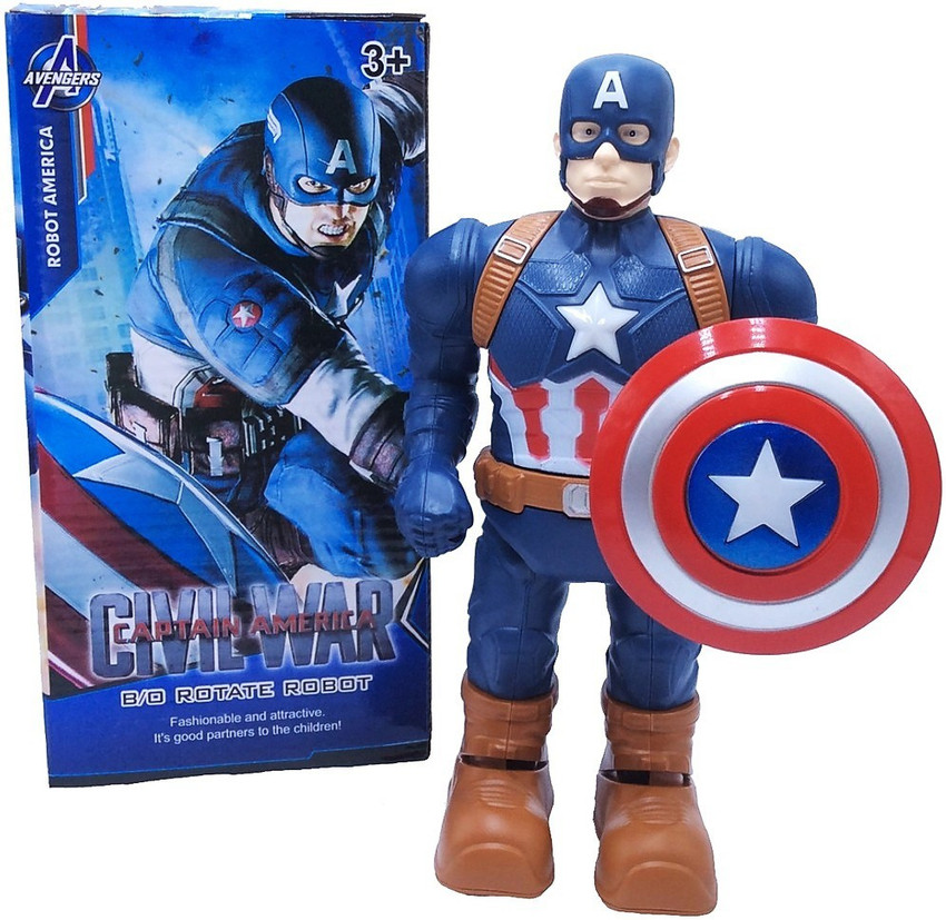 Captain america robot toy online