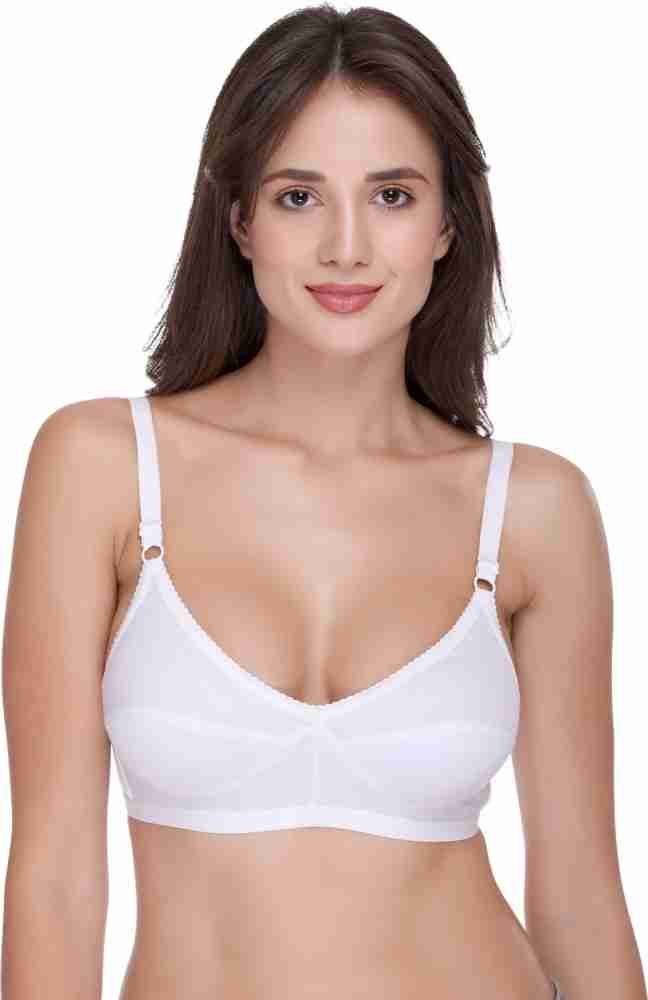 Sona C-108 Women full coverage non padded Comfortable cotton bra