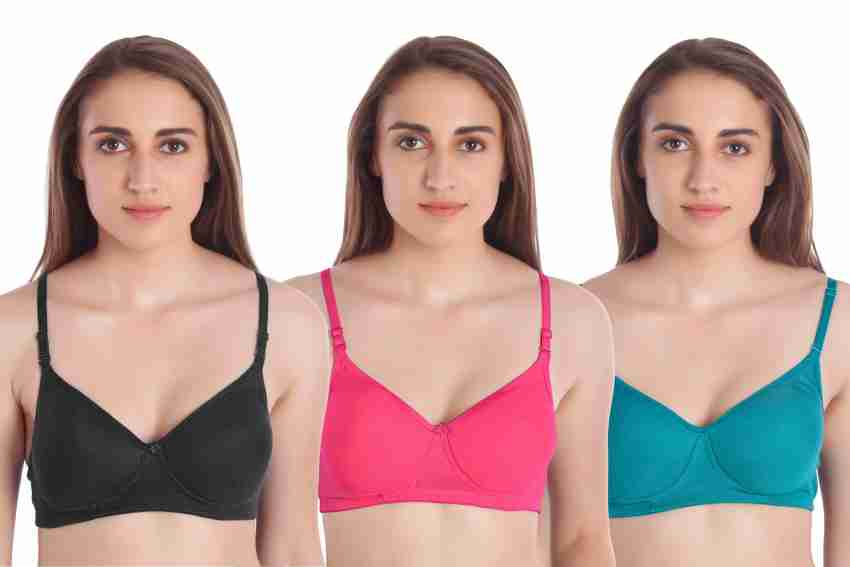 MIESTILO Seamless Molded Women Full Coverage Lightly Padded Bra - Buy  MIESTILO Seamless Molded Women Full Coverage Lightly Padded Bra Online at  Best Prices in India