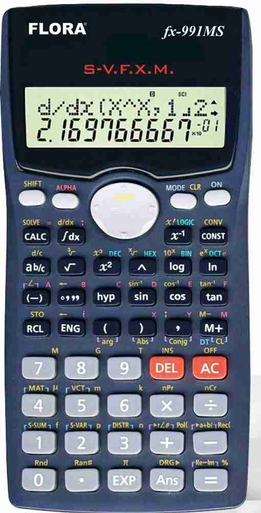 Fx 100 casio discount calculator
