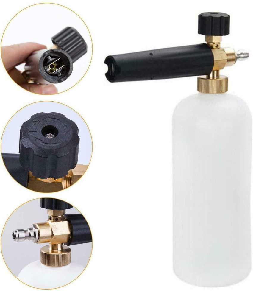 MATCC Foam Cannon Gun 3000 Psi High Pressure Washer Foam Wash Gun Car Washer  Gun with M22-14mm Thread 