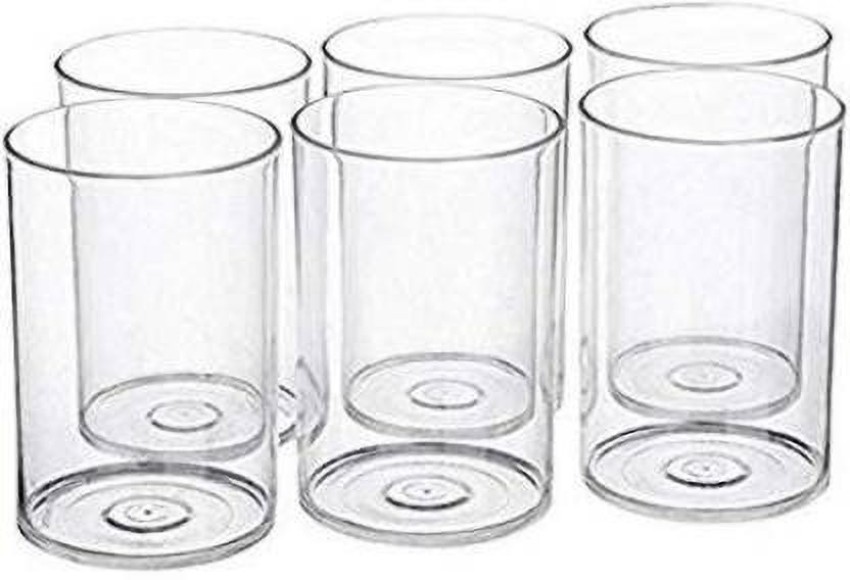 Set of 6 Pcs Water Glass - Transparent