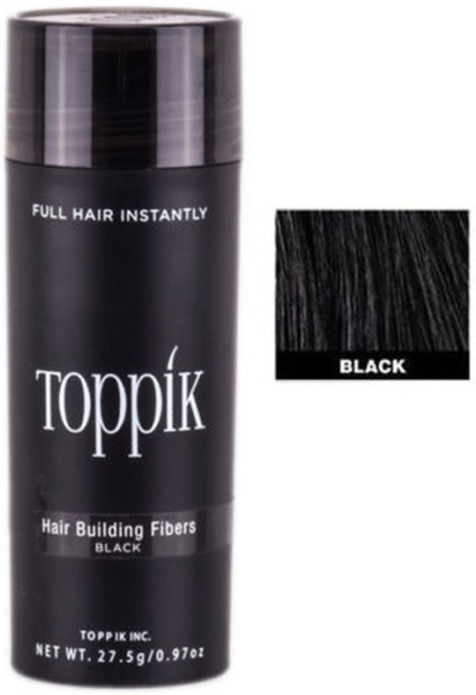 Buy Toppik Hair Building Fiber Black 275 New Bottle Hair Fiber For Hair  Damage Hair Loss Concealer Black Online  Get 83 Off
